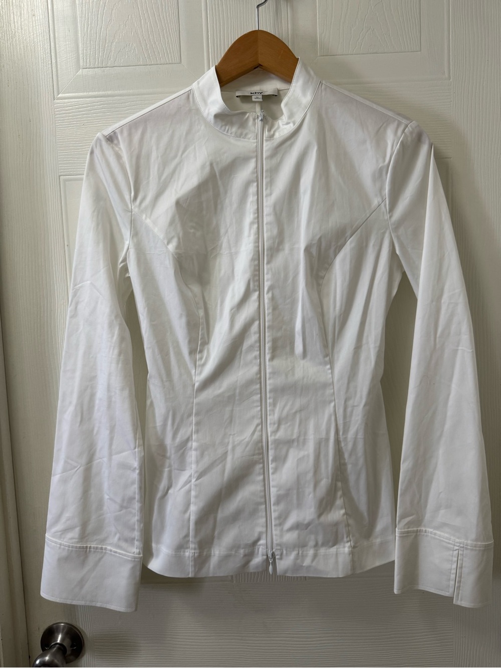 Khy white Women's Zip-Front Lightweight Jacket